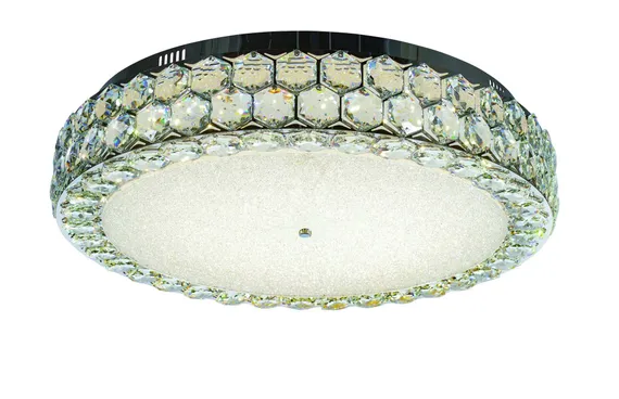 6076R/160W CHROME+CLEAR (1) Люстра NW