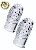 Комплект из 2 прозрачных насадок на палец Favi (Цвет: прозрачный)