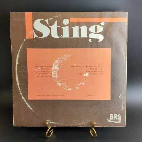 LP Sting - Englishman In New York. Виниловая пластинка 12 дюймов. 1990 год.