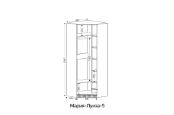 "МАРИЯ ЛУИЗА 5" шкаф угловой