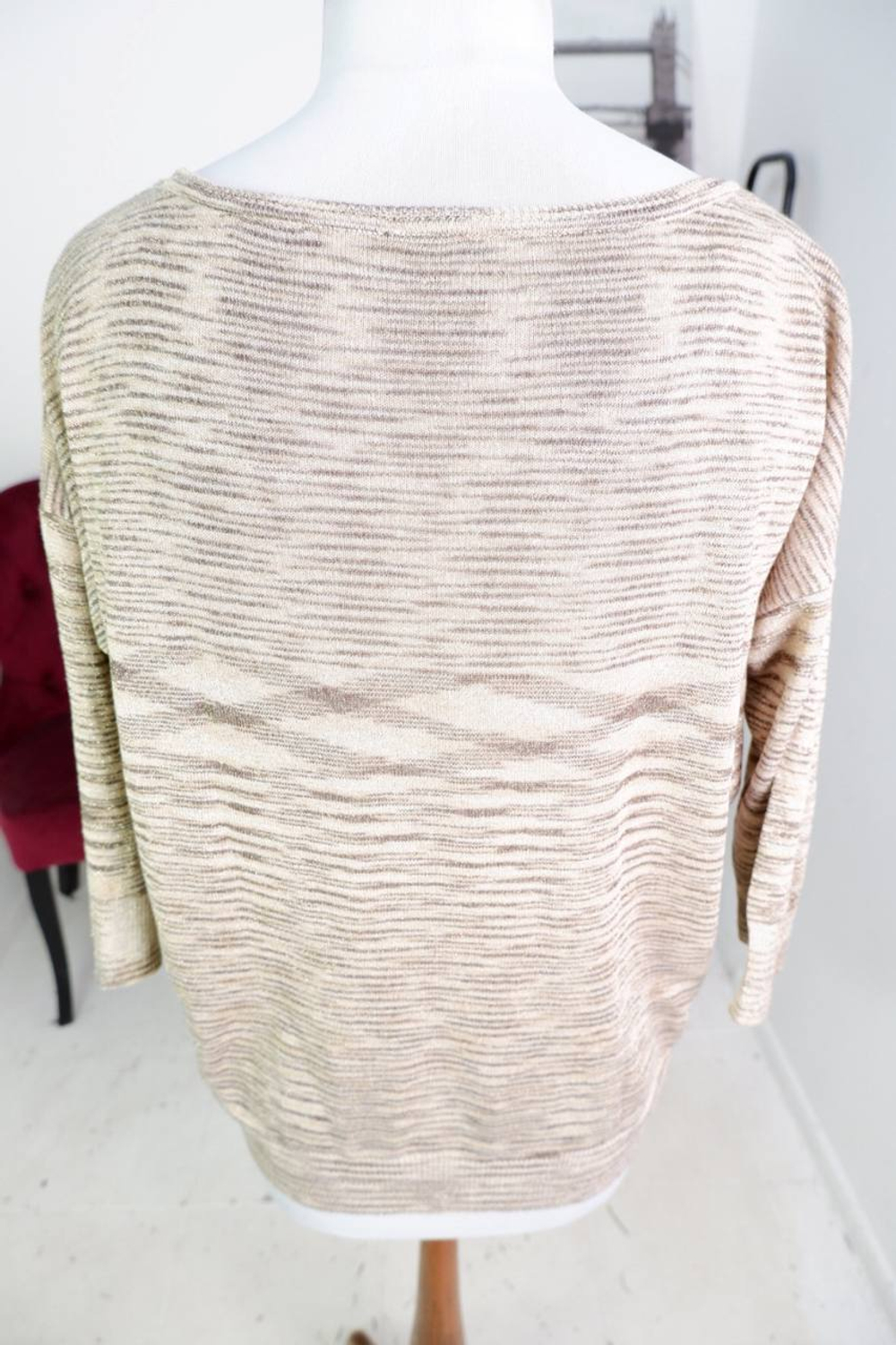 Джемпер свободного кроя, визуально на 48/50 размер