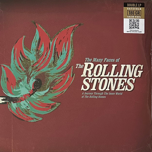 Сборник The Many Faces Of The Rolling Stones 2LP (Франция 2022г.) Red