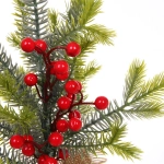 Елка светодиодная «Ягодный вальс» 40 см (с подсветкой)