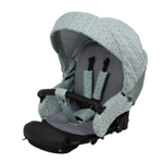 Коляска 2в1 Indigo MIO mi 03 (шалфей кожа+зеленый узор)