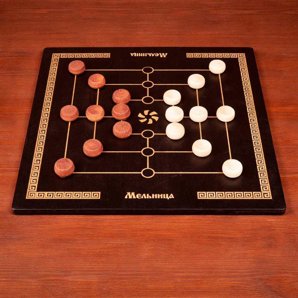 Игра настольная Мельница черная