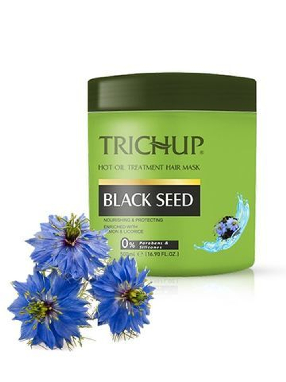 Маска для волос Vasu Trichup Black seed с Черным тмином, 500 мл