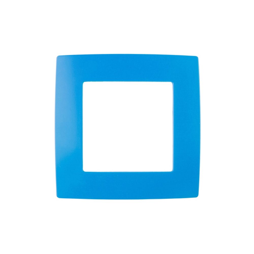12-5001-28 ЭРА Рамка на 1 пост, Эра12, голубой | Эра 12 Голубой