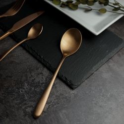 Ложка столовая 21 см матовая медь PVD Alessi-Copper P.L. [12]