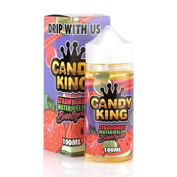 Купить Жидкость CANDY KING - Strawberry Watermelon Bubblegum 100ml (Original)