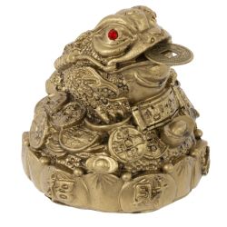 GAEM Фигурка декоративная "Лягушка денежная", L7,5 W7 H7,5 см