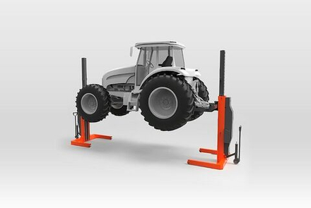Комплект из 2-х подкатных колонн г/п 7500 кг на колонну, беспроводные, FINKBEINER (Германия)