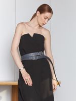 БАЗОВЫЙ РЕМЕНЬ С МЯТОЙ ПРЯЖКОЙ GRAPHITE