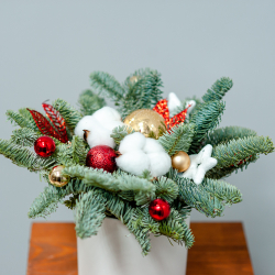 Новогодняя композиция из нобилиса 15