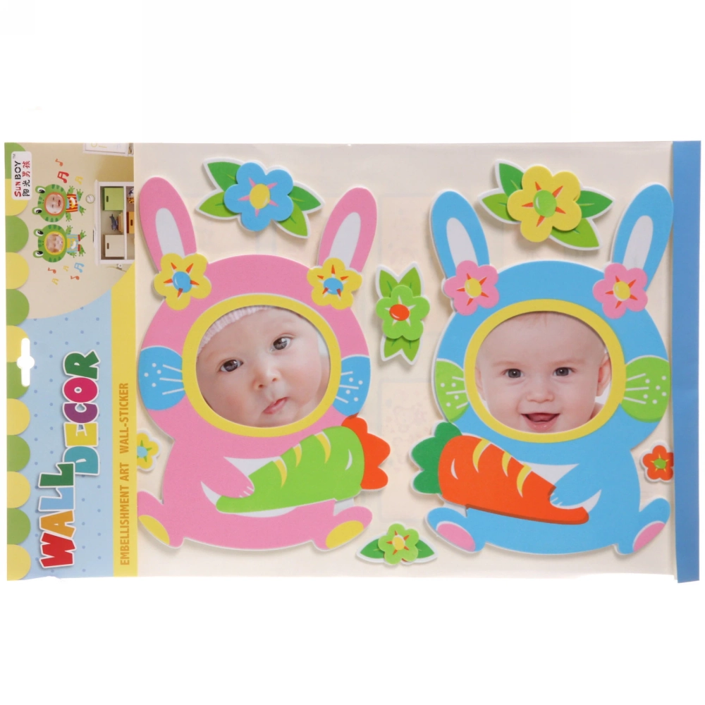 Наклейка-фоторамка 30*50см «Zoo-Rabbit» на 2 фото EK-XAT1002