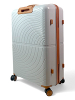Большой чемодан Bon-Voyage PP Wave, Светло-серый, L
