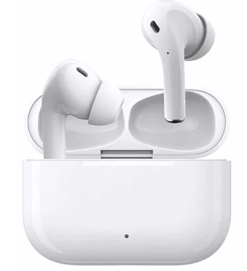 Bluetooth - гарнитура Borofone BW35, TWS вакуумные, BT5.3, 30/300mAh White