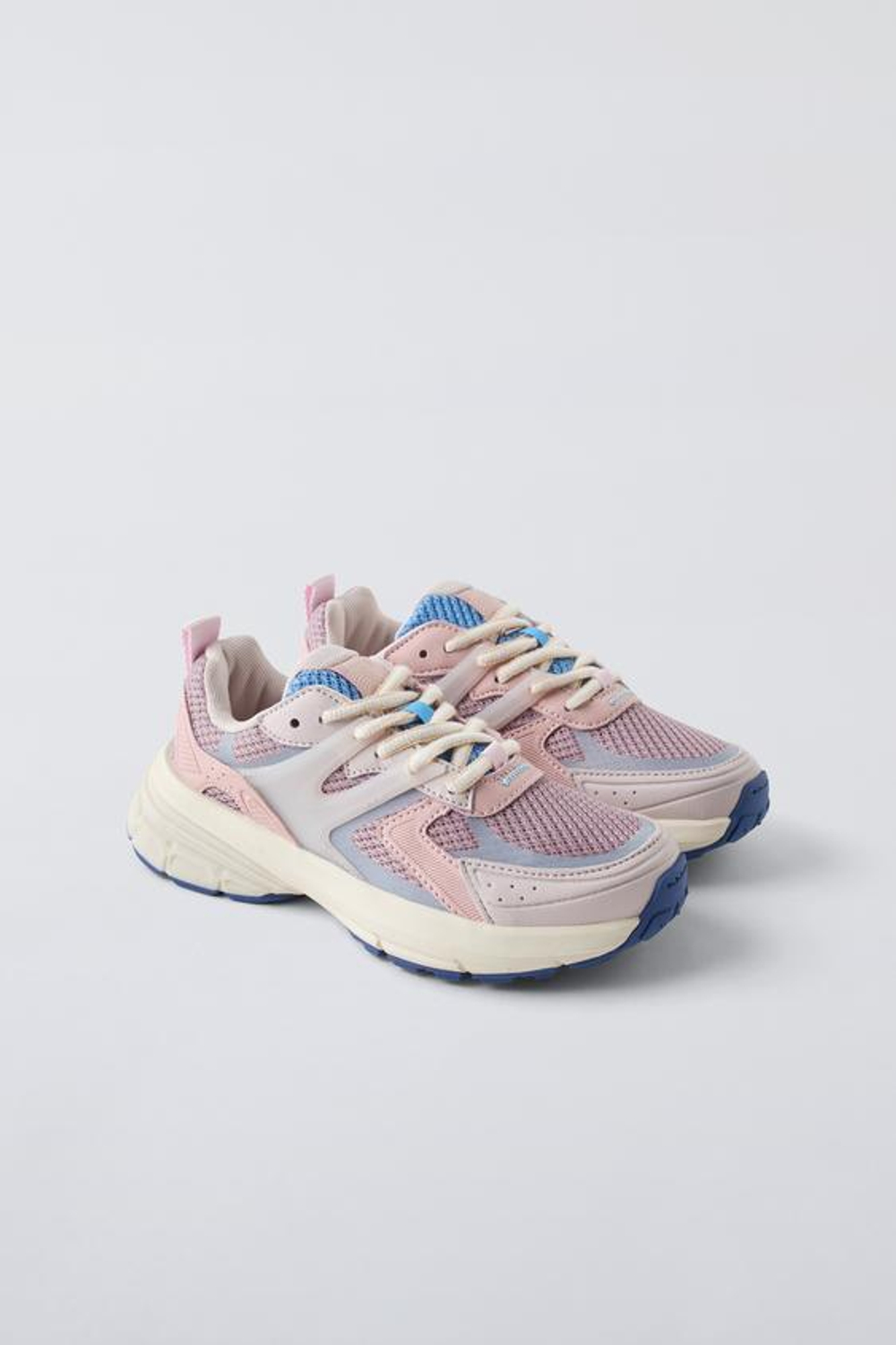 ZARA КРОССОВКИ, РОЗОВЫЙ