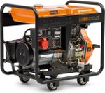 Электростанция дизельная с воздушным охлаждением DAEWOO DDAE  6000XE-3 открытая DDAE 6000XE-3