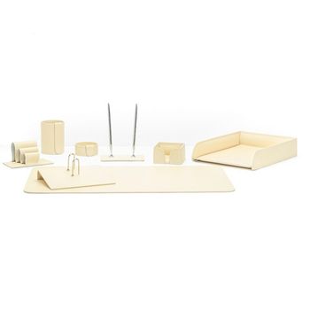 Настольный набор из кожи Cuoietto серии Business из 8 предметов (NBCCr8.2)