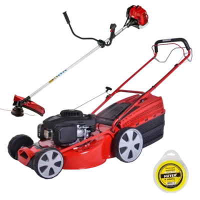 GEOS by AL-KO Comfort 51 SP-L Plus комплект газонокосилка + Geos Max Premium 130 B триммер + HUTER R3012 леска 170613