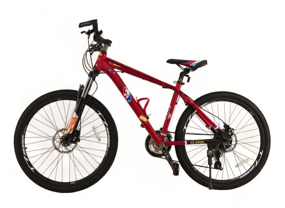 Велосипед 26" Т7 (NBA) 24скор (алюминиевая рама, гидравлический тормоз) Красный (T7-9)