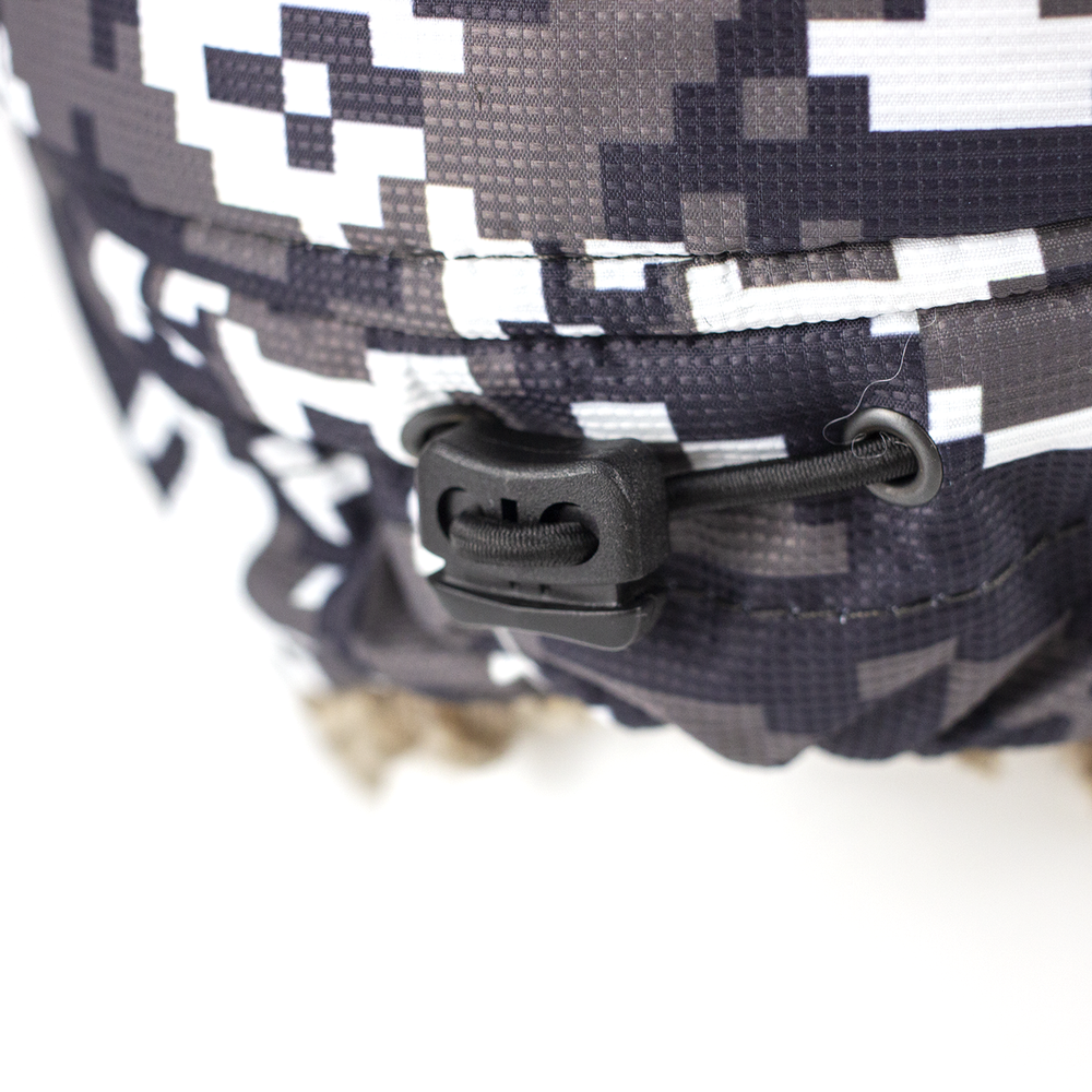 Кепка Extreal "Сити" с ушами, Барашек Коричневый, Мембрана, XL