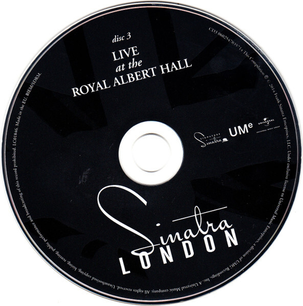 Frank Sinatra / Sinatra: London (3CD+DVD)