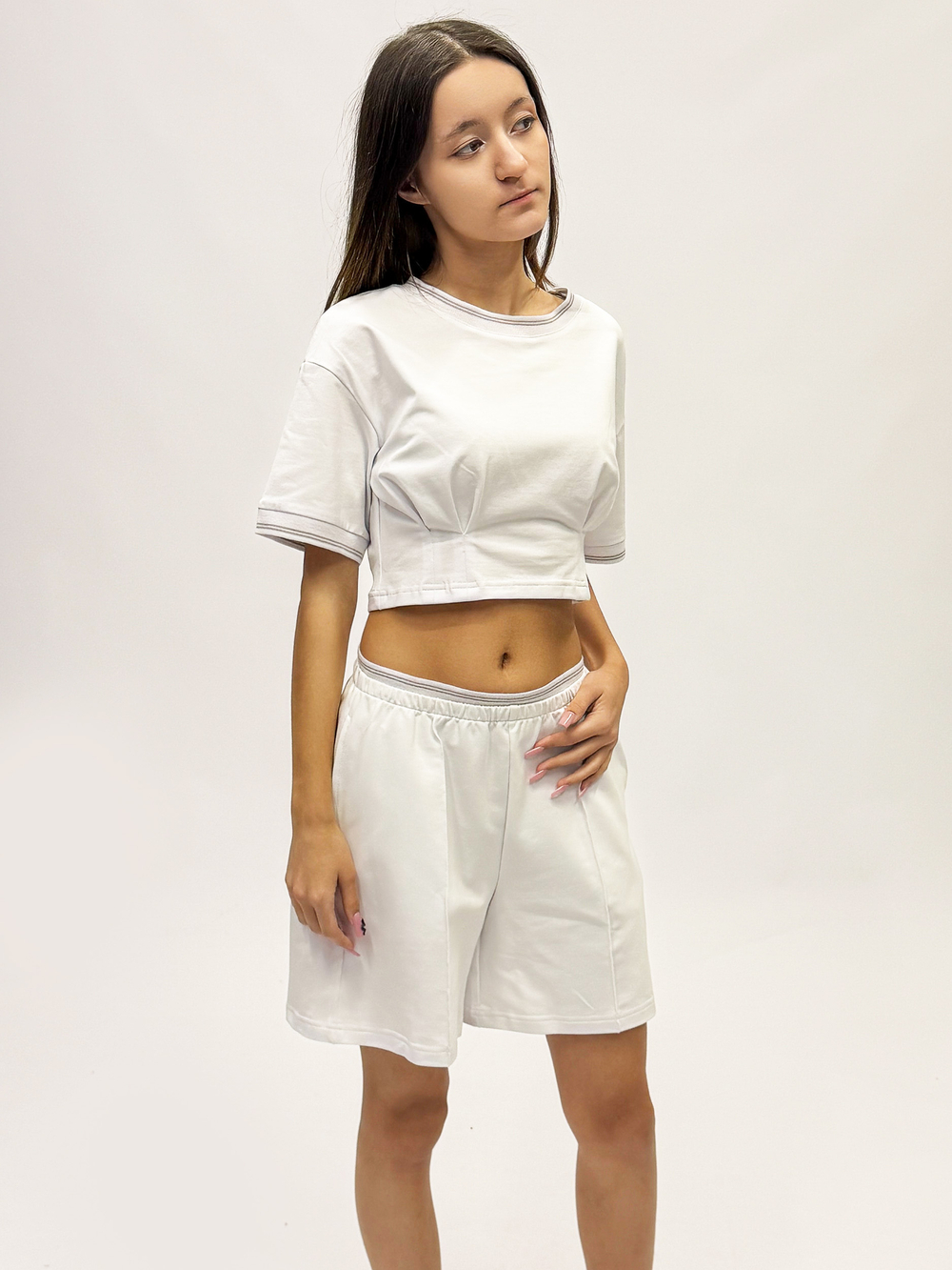 Шорты трикотажные для девочки 10-18 лет