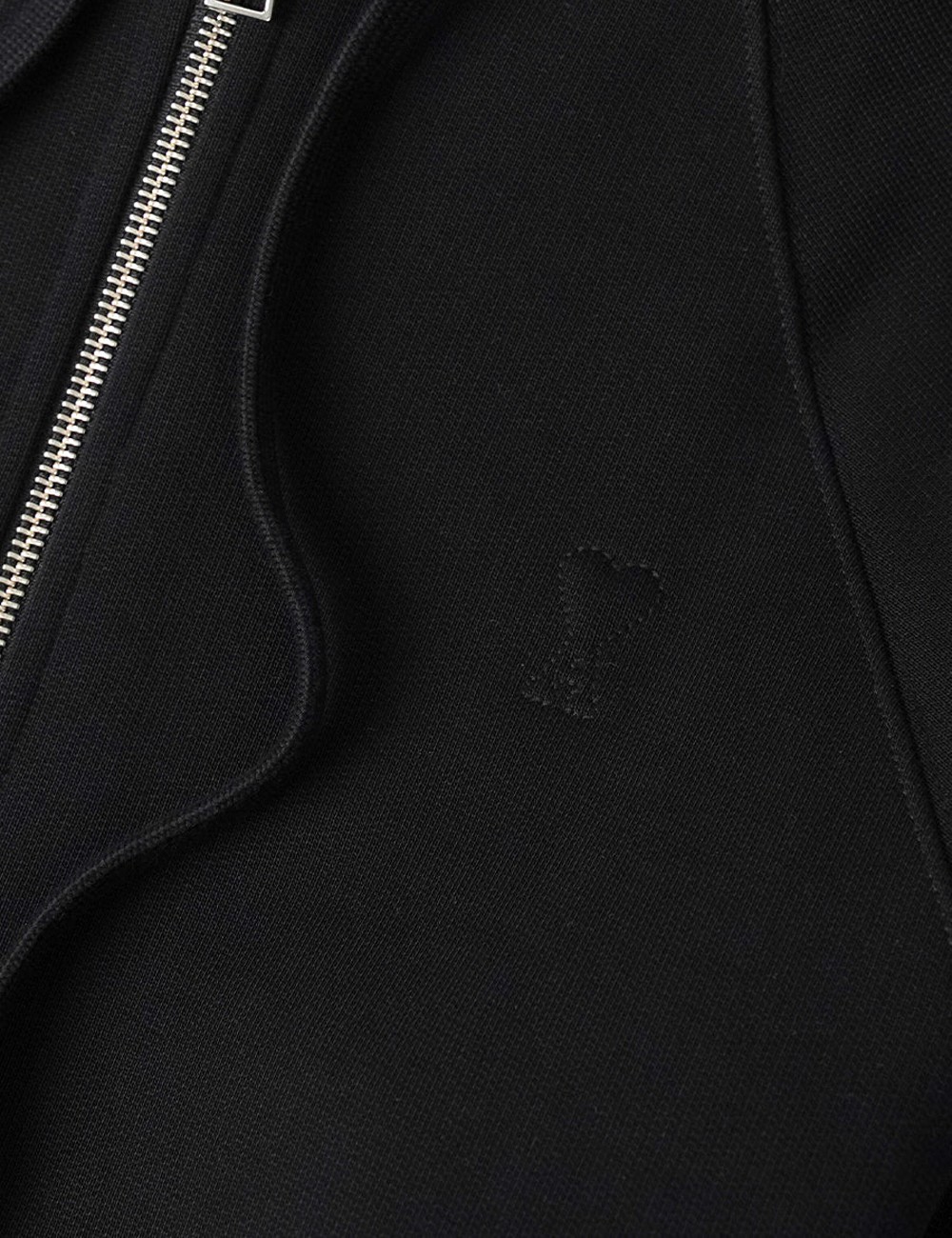 Худи на молнии AMI PARIS "Noir"