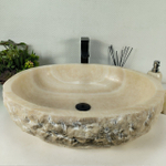Раковина из оникса Erozy White EO-64409 62*52*16 0215