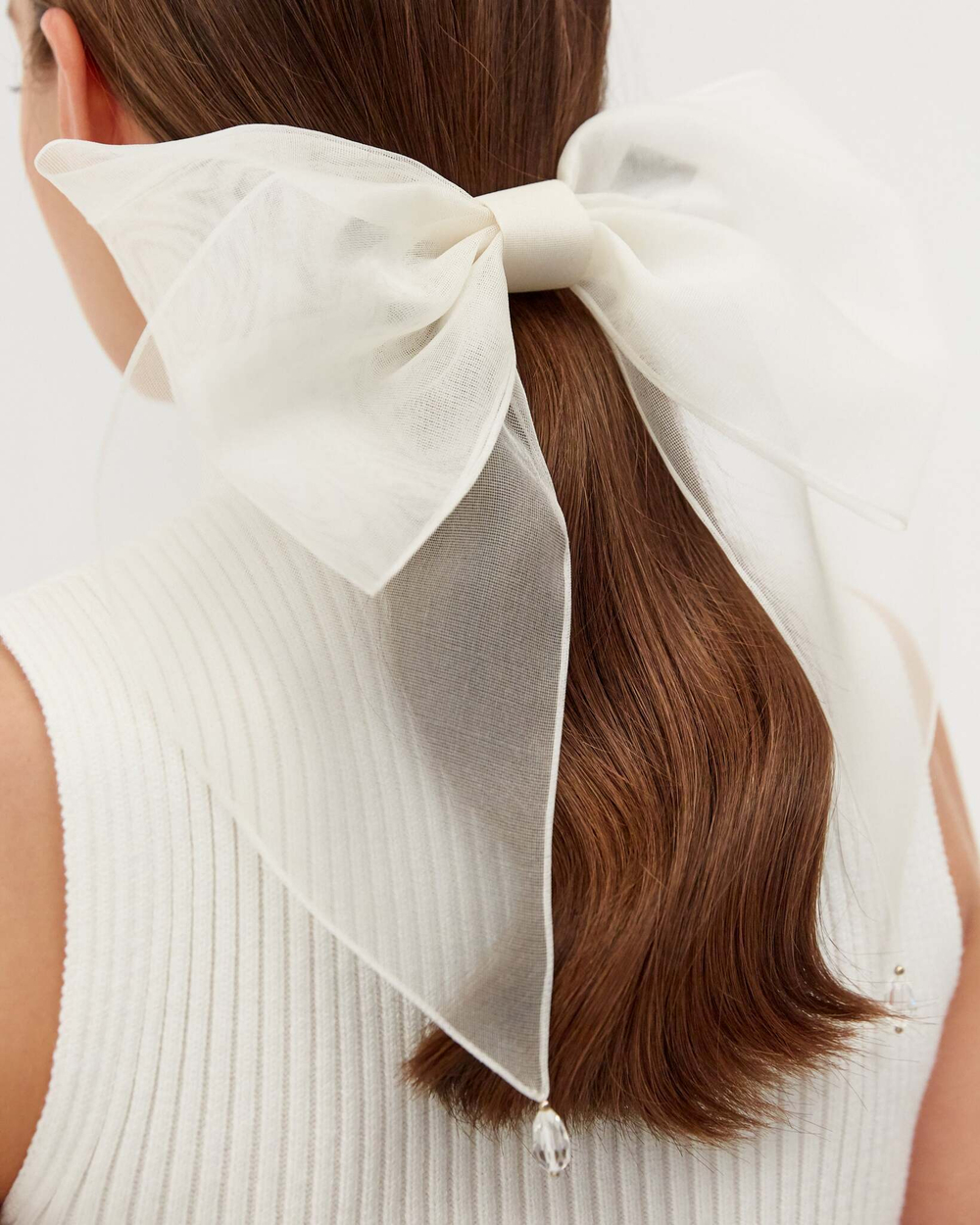 Бант с декором