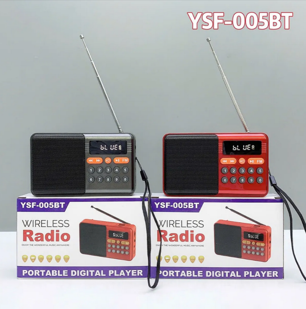 Радиоприемник с MP3 плеером и Bluetooth Wireless YSF-005BT
