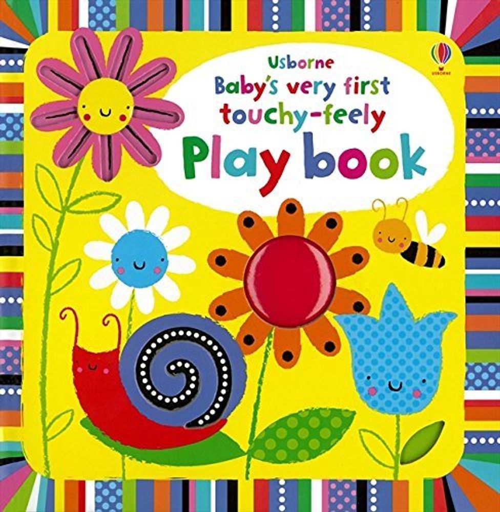 Babys Very First Touchy-Feely Playbook  (board bk)