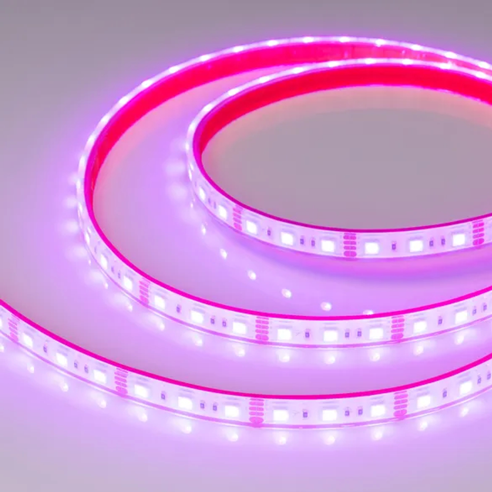 Светодиодная лента герметичная RTW-PFS-B60-13mm 12V RGB (14.4 W/m, IP68, 5060, 5m) (Arlight, -) 033790