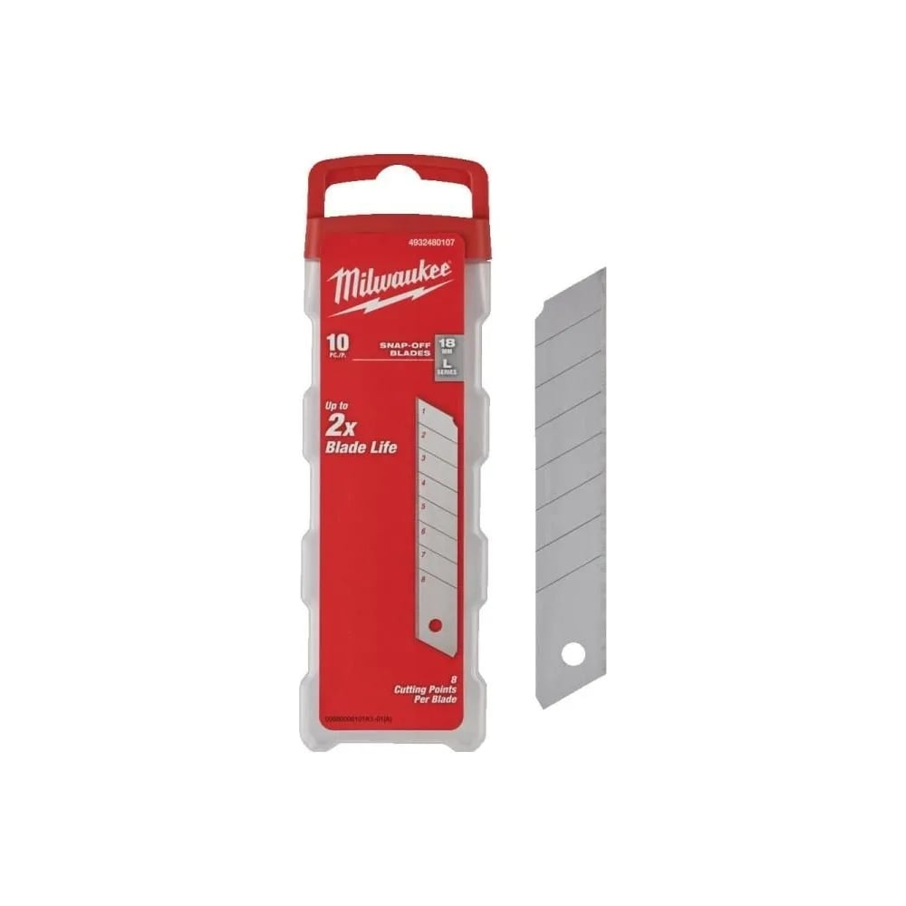 Лезвия сменные сегментированные (10 шт; 25 мм) Milwaukee 4932480108