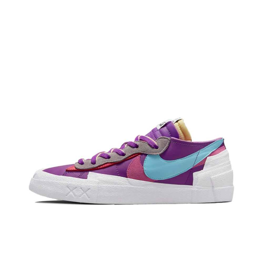 Кроссовки KAWS x Sacai x Nike Blazer Low 'Purple Dusk' DM7901‑500