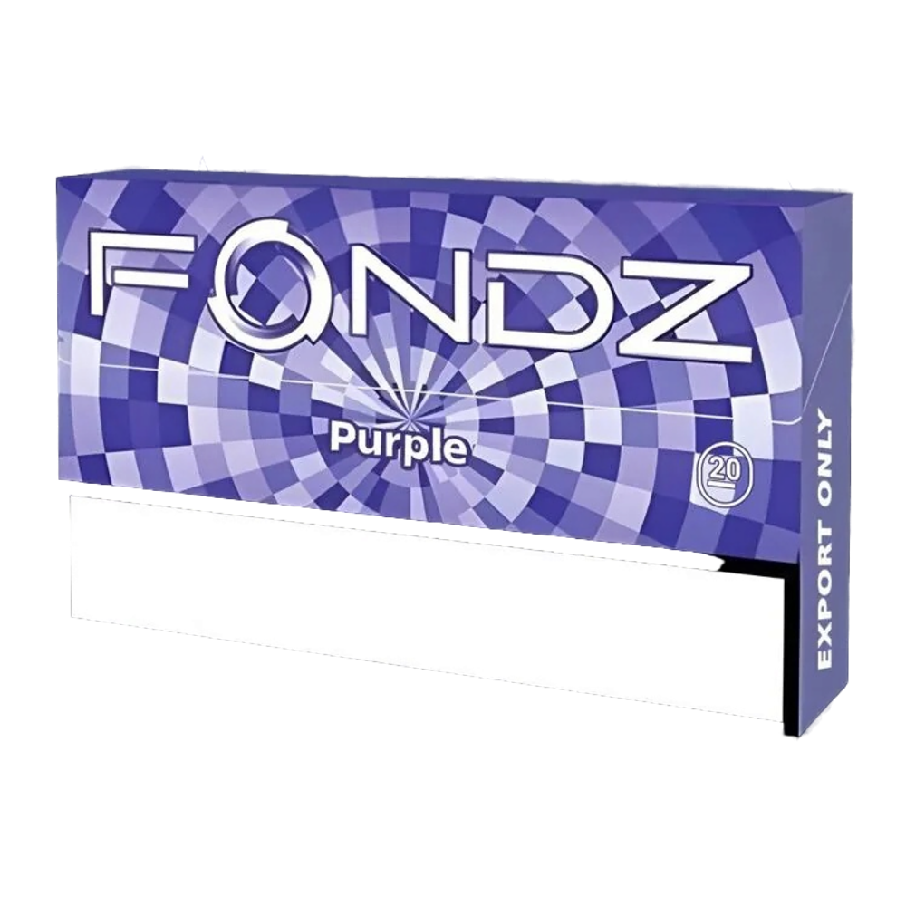 Стики Fondz Purple - табак с лесными ягодами и ментолом (Индонезия) (блок - 10 пачек)