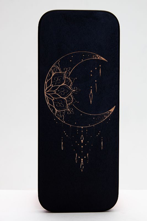 Доска садху Месяц мандала медные гвозди