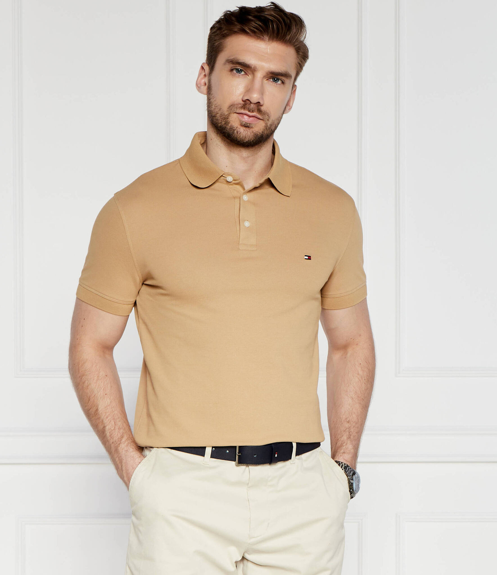 Поло 1985 года Tommy Hilfiger - горчичный(MW0MW17771)