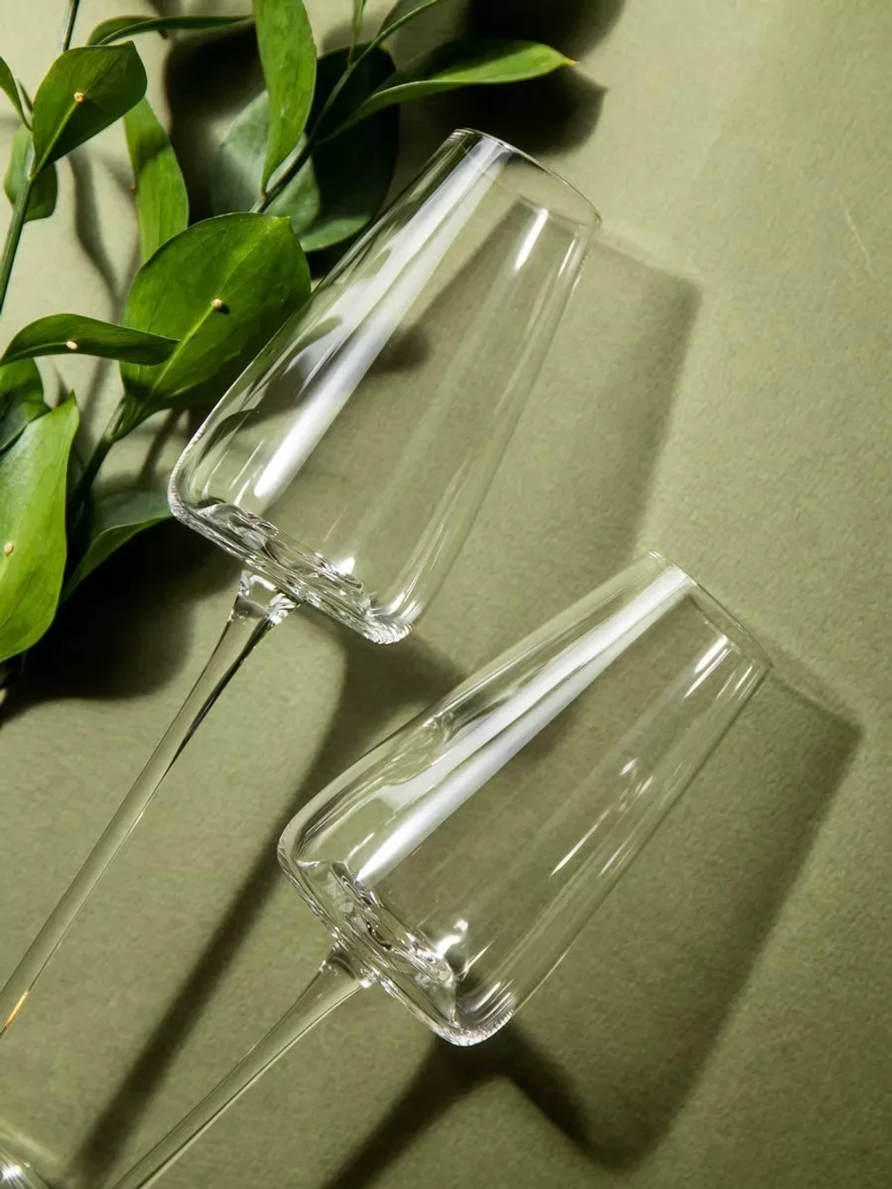 Бокал для шампанского на длинной ножке, 250 мл, 2 шт