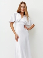 Платье комбинация шелковое с крылышками