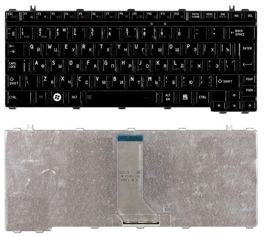 Клавиатура для ноутбука Toshiba A600, E205, T130, T135, U400, U405, U500, U505, Portege M800, M900