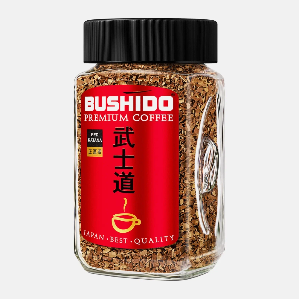 Кофе растворимый Bushido Red Katana 100г