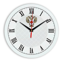Настенные часы "Эмблема Здравоохранения 02 55"