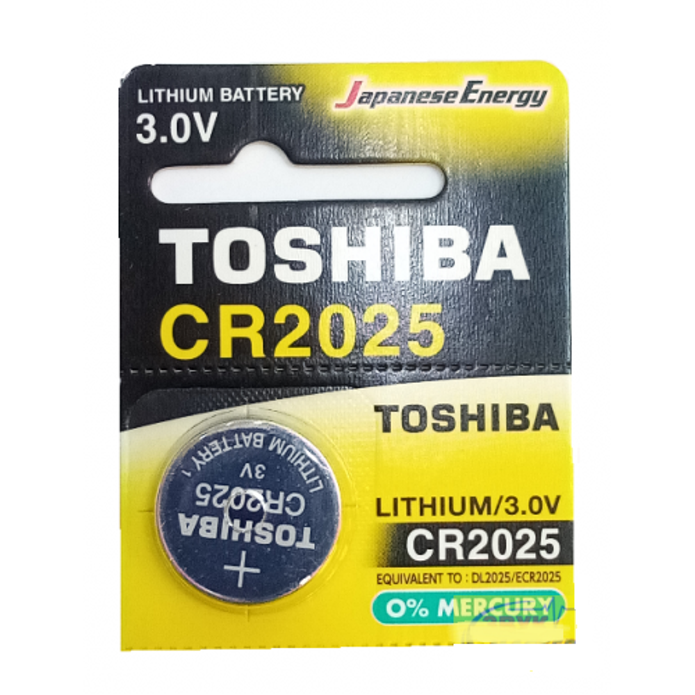 Батарейка TOSHIBA CR2025