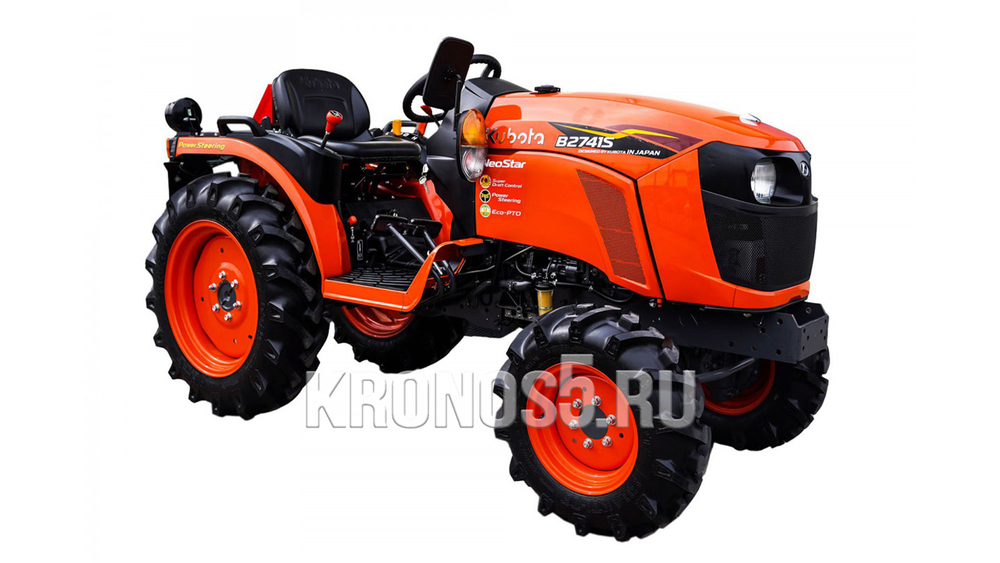 Трактор Kubota | Кубота B2741S 9+3 (Kubota India) STD agri 7.00-12 / 8.3-20 (с ПСМ)