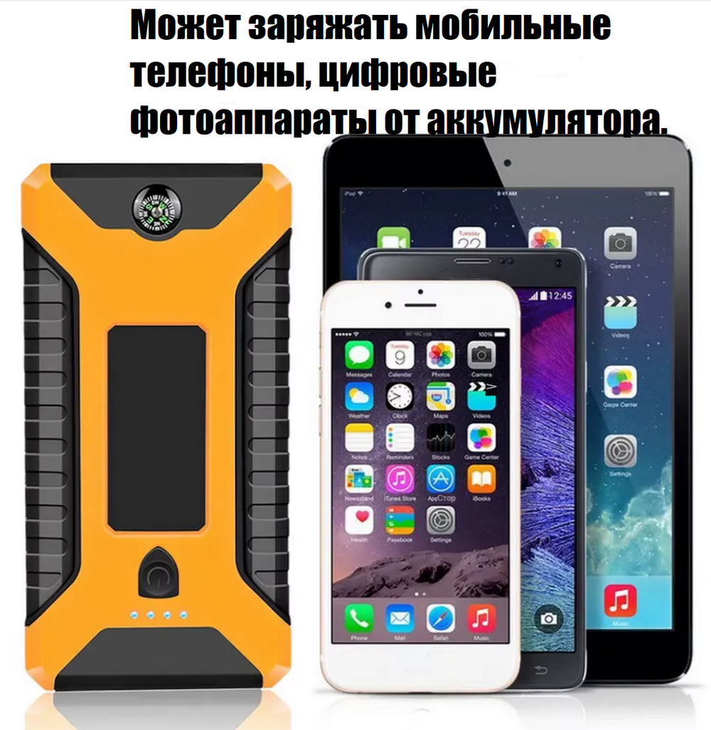 Пуско-зарядное устройство для авто + Power Bank Basson 29B
