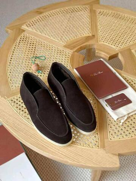 Высокие лоферы Loro Piana