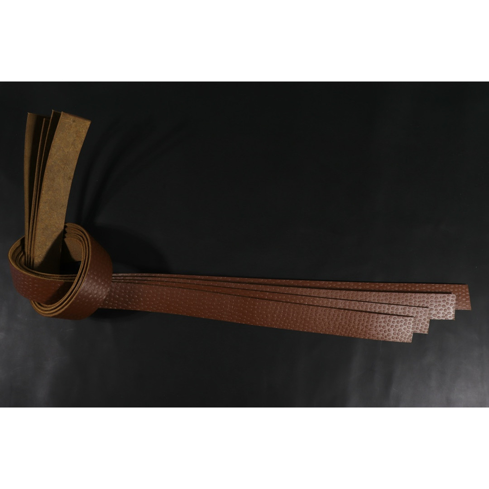 Ременная заготовка Коньяк с лицевой отделкой + Плита Скала