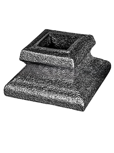 Кованый элемент Вставка в балясину 23х40 мм, отв.17, вес: 0.07 кг.